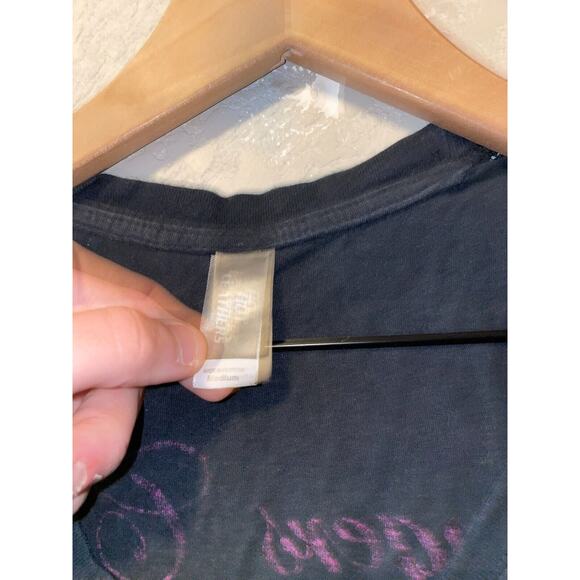 Womens Sangers Cycles Shirt Legendary Heritage American Black Top Tee 2010 M - Picture 5 of 10